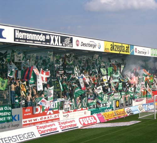 sv ried gegen sk rapid wien april 2008 meister