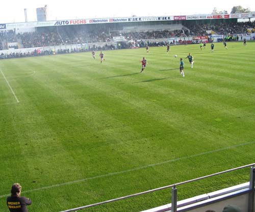 sv ried gegen sk rapid wien april 2008 meister