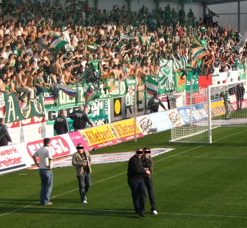 sv ried gegen sk rapid wien april 2008 meister